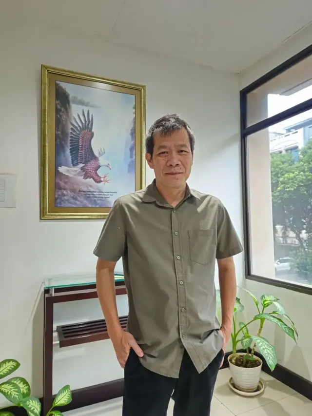Portrait of Rusli, Technical Manager